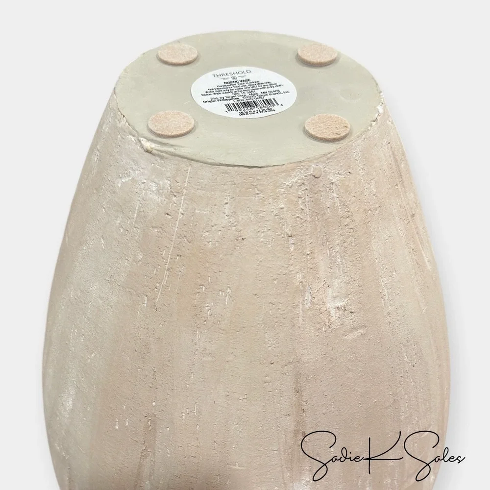 XL Rustic Ceramic Vase - Threshold, Target